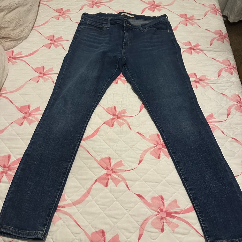 Levi's Women's Skinny Jeans - Dark Blue